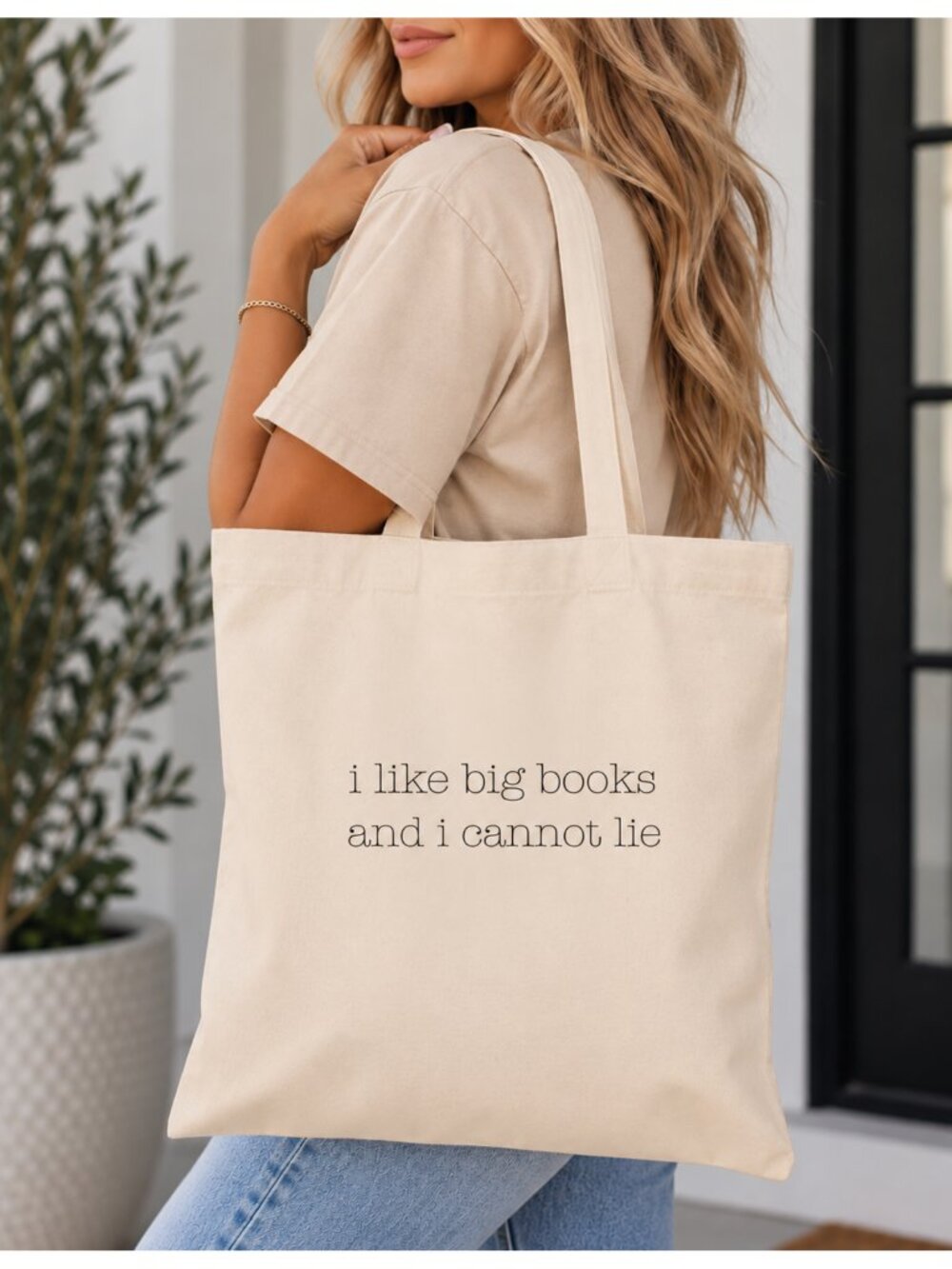 I Like Big Books Tote Bag